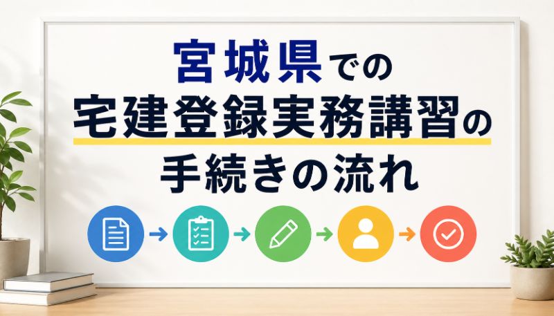 30 宮城県　宅建 登録実務講習