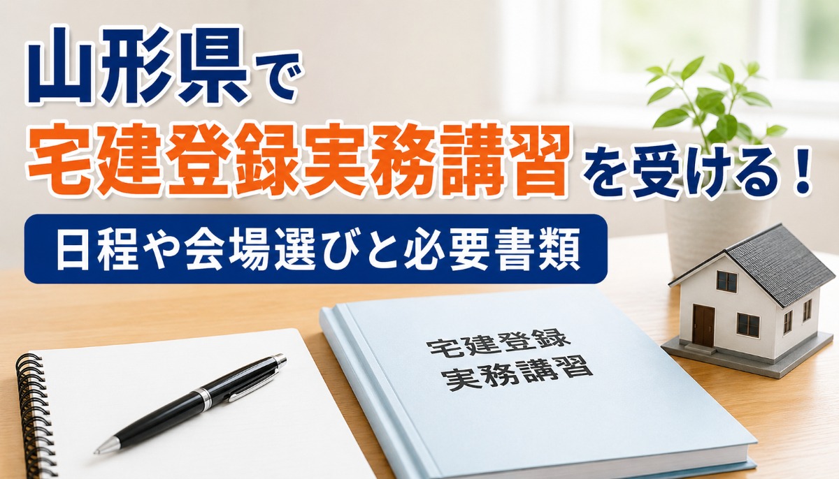 山形県　宅建 登録実務講習
